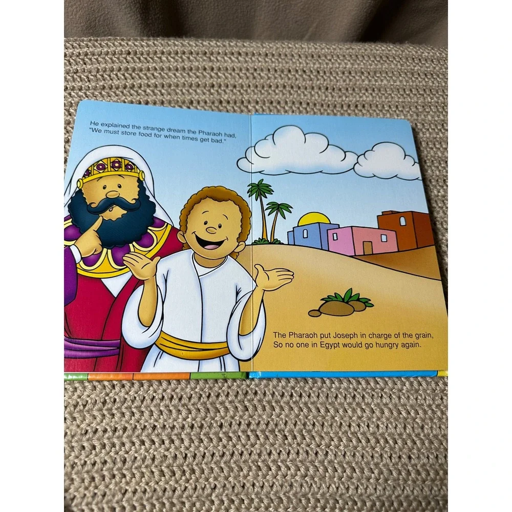 Bendon Bible Stories Board Book Set Noah Joseph Baby Jesus 3-Pack Kids Religious